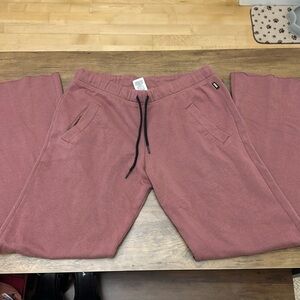 Pink sweatpants